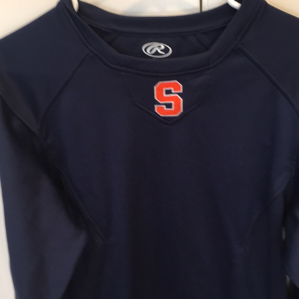 Syracuse baseball warm up sweatshirt NEW